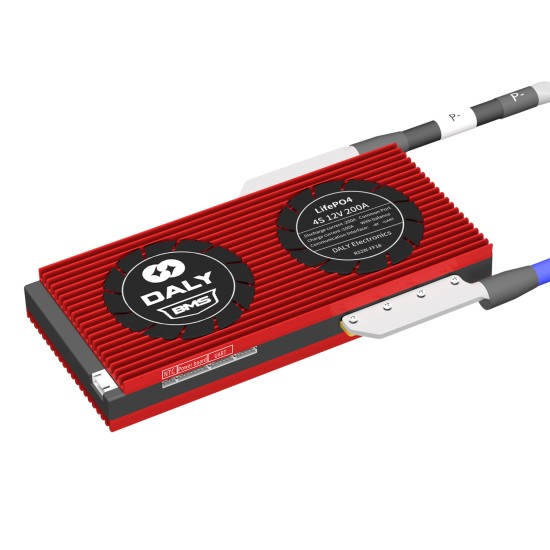 Smart LFP 4S 12V 200A common port with one temp