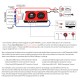 Smart LFP 4S 12V 200A common port with one temp