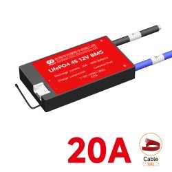 Standard LFP 4S 12V 20A common port+NTC