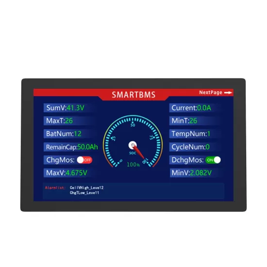 4.3inch touch screen